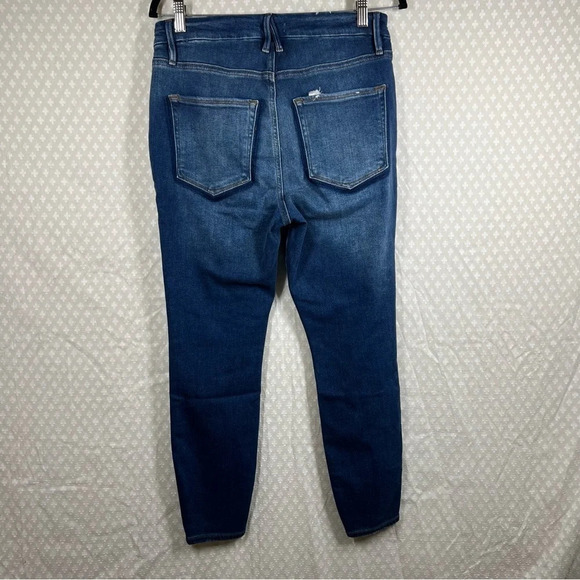 Good American Dark Wash Good Legs Skinny Jeans - Picture 4 of 5